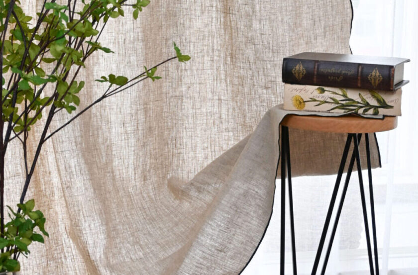 リネンカーテン　ナトゥーラコーニス