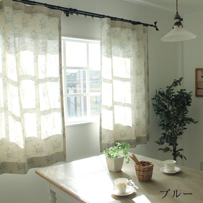 英国カーテン　Sナチュラルハトリ―（CABBAGES&ROSES）