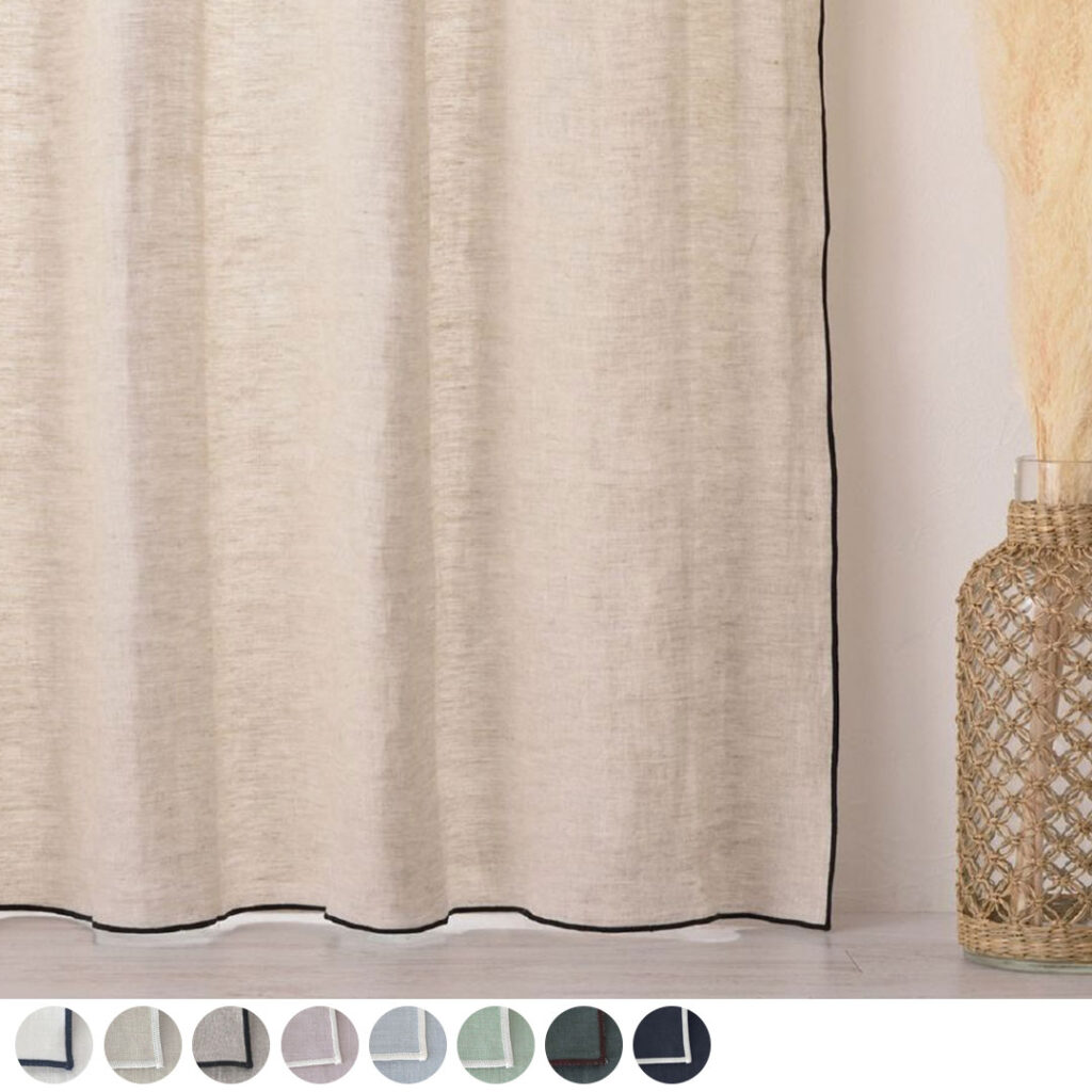 リネンカーテン　ナトゥーラコーニス