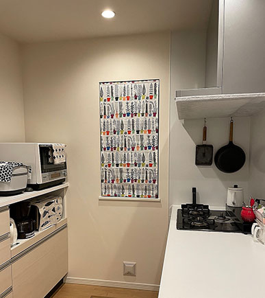 レビュー画像　シェードカーテン　イタリエンスクブロムスティルヒッラ