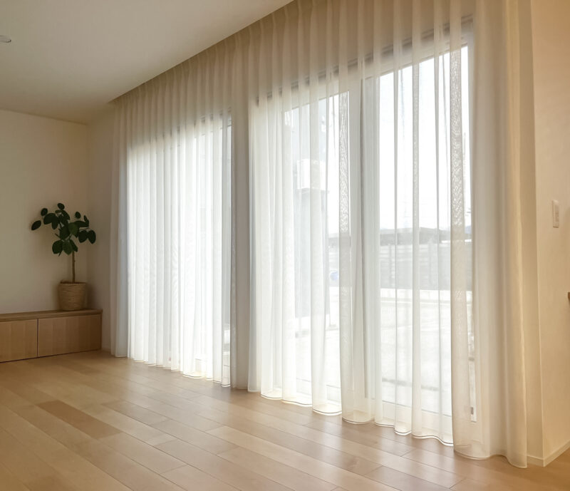 カーテンズスタッフ購入品　トルコレースカーテン　プレミアムリネン