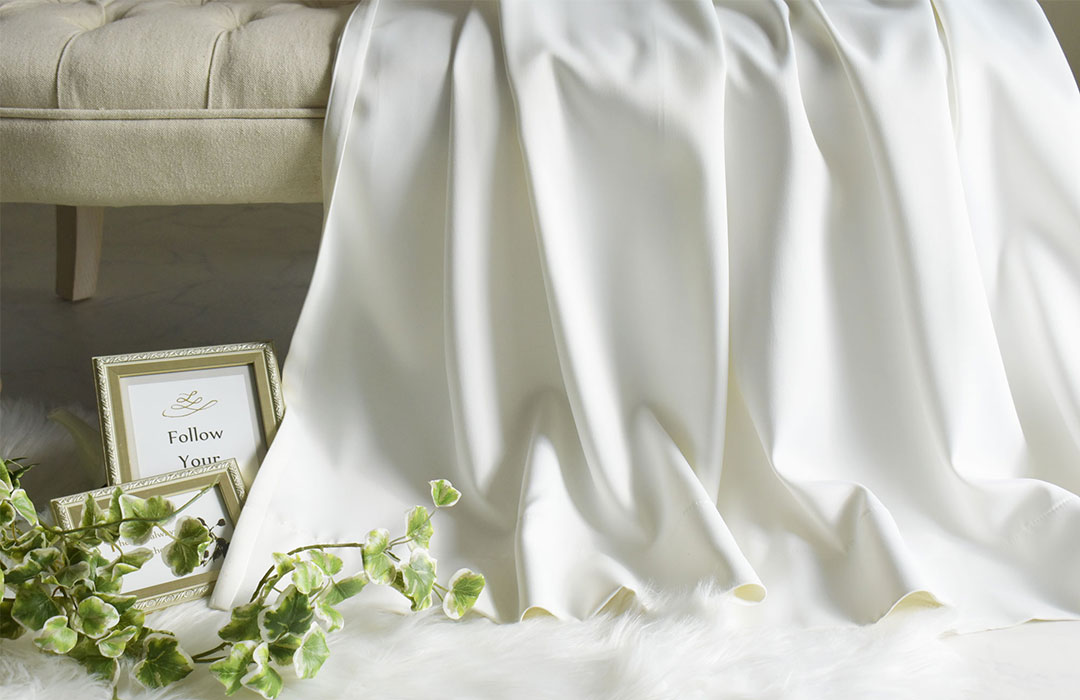 カーテン　マシュマロ