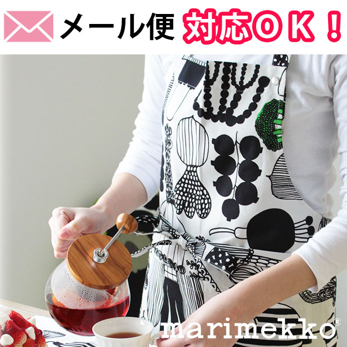 マリメッコ（marimekko）の人気柄プータルフリンパルハートのエプロン ...